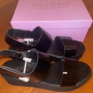 Brand New Black Therapy Shoes Platforms